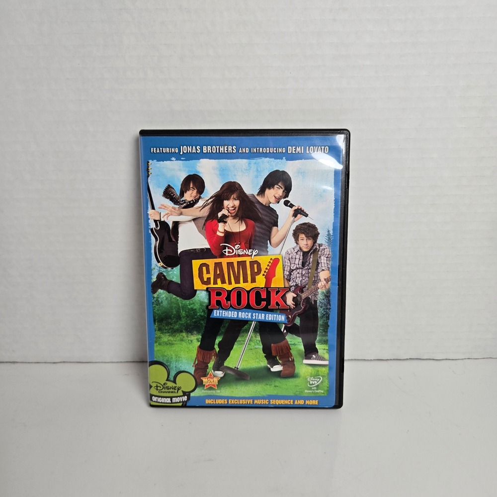 Camp Rock Extended Rock Star Edition Disney Channel Movie Jonas Brothers Demi
